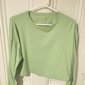Lululemon Mint Green Crop